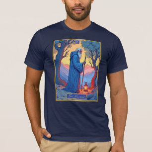 Tarot Kaart Illustration, De kluizenaar T-shirt