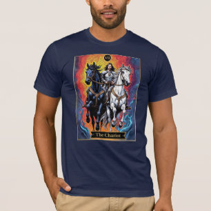 Tarot Kaart Illustration, De wagen T-shirt
