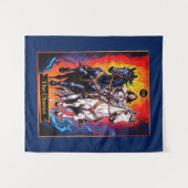 Tarot Kaart Illustration, De wagen Wandkleed (Voorkant (horizontaal))