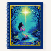 Tarot Kaart Illustration, The Star Journal Notitieboek (Voorkant)