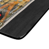 Tarot Kaart Koningin van Schoppen Thunder_Cove Snijplank (Hoek)