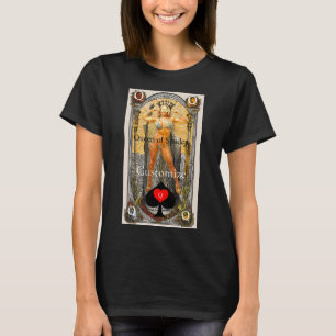 Tarot Kaart Koningin van Schoppen Thunder_Cove T-shirt