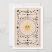 Tarot Kaart Lezing Fortuin Verjaardagsfeest Uitnod (Achterkant)