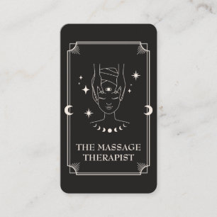 Tarot Kaart Massage Therapeut Visitekaartje
