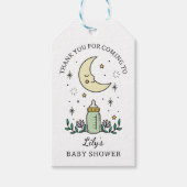 Tarot Kaart Moon Baby shower Dank je wel Cadeaulabel (Voorkant)