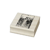 Tarot Kaart: Negen van munten: 9 van Pentacles Rubberstempel (Stempel)