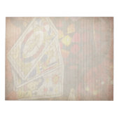 Tarot Kaart Notitieblok zacht gelijnd papier voor  (Voorkant)