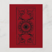 Tarot-Kaart: Pekken Briefkaart (Voorkant)