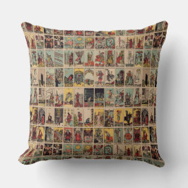 Tarot Kaart Pillow -  Tarot Pattern Kussen