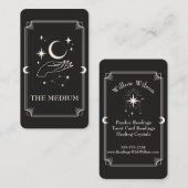 Tarot Kaart Psychic Medium Celestial Visitekaartje (Voorkant / Achterkant)