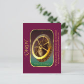 Tarot Kaart - Rad van Fortuin (Staand voorkant)