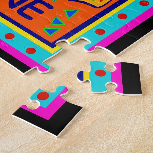 TAROT KAART - RAD VAN FORTUIN LEGPUZZEL (Zijkant)