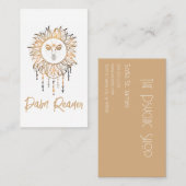 Tarot Kaart Reader Psychic Palm Reading Visitekaartje (Voorkant / Achterkant)