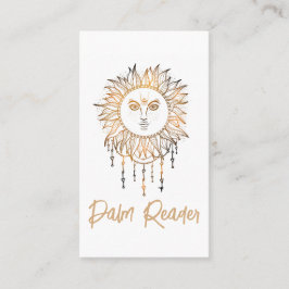 Tarot Kaart Reader Psychic Palm Reading Visitekaartje