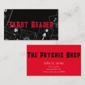 Tarot Kaart Reader Psychic Palm Reading Visitekaartje (Voorkant / Achterkant)
