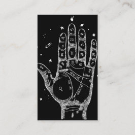 Tarot Kaart Reader Psychic Palm Reading Visitekaartje