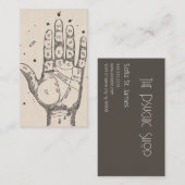 Tarot Kaart Reader Psychic Palm Reading Visitekaartje (Voorkant / Achterkant)
