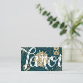 Tarot Kaart Reader Psychic Palm Reading Visitekaartje (Staand voorkant)