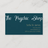 Tarot Kaart Reader Psychic Palm Reading Visitekaartje (Achterkant)