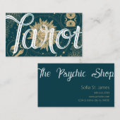 Tarot Kaart Reader Psychic Palm Reading Visitekaartje (Voorkant / Achterkant)