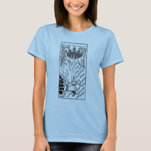 Tarot-Kaart: Smaak van zwaarden T-shirt
