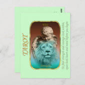 Tarot Kaart - Sterkte (Voorkant / Achterkant)