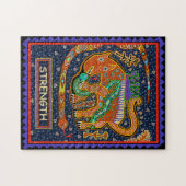 TAROT KAART - STERKTE LEGPUZZEL (Horizontaal)