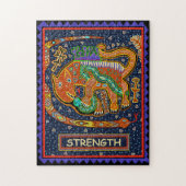 TAROT KAART - STERKTE LEGPUZZEL (Verticaal)