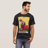 Tarot Kaart Sterkte T-shirt (Voorkant volledig)