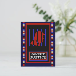 Tarot Kaart - Sweet Justice Notitiekaartje
