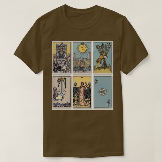 Tarot Kaart T-shirt (Design voorkant)