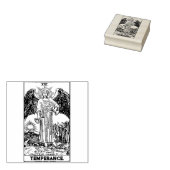 Tarot Kaart: Temperance: Gepersonaliseerde tekst Rubberstempel (Gestempeld)