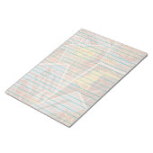 Tarot-Kaart Turquoise Chocolate Lined Stationery Notitieblok (Schuin)