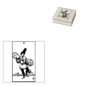 Tarot Kaart: Twee van munten: 2 van Pentacles Rubberstempel (Gestempeld)