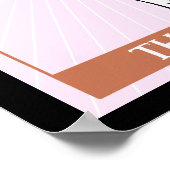 Tarot-kaart van het koffie-Poster Poster (Hoek)