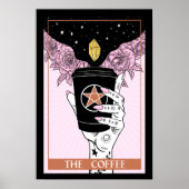 Tarot-kaart van het koffie-Poster Poster (Voorkant)