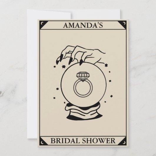 Tarot Kaart Vrijgezellenfeest Celestial Mystical Z (Voorkant)