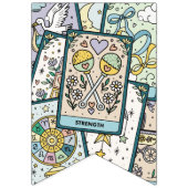 Tarot Kaarten Baby Shower Vlaggetjes (Tweede vlag)