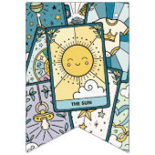 Tarot Kaarten Baby Shower Vlaggetjes (Eerste vlag)