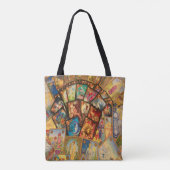 Tarot Kaarten Canvas tas (Achterkant)