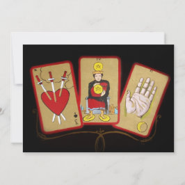 Tarot Kaarten Invitation Kaart