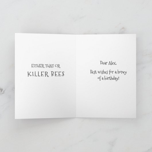 Tarot Kaarten lezen Funny Birthday Wenskaart (Binnen)