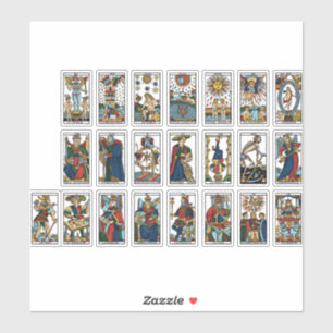 Tarot-kaarten Sticker
