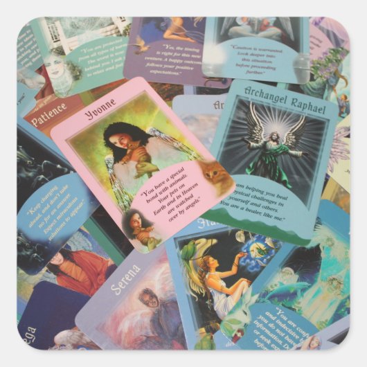 Tarot kaarten stickers (Voorkant)