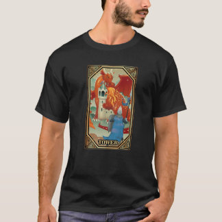 Tarot Kaarten - Tower - occult - Fortuin - Teller T-shirt