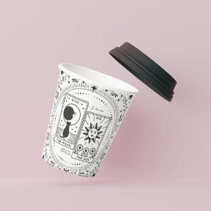 Tarot Kaarten VRIJGEZELLENFEEST Bruiloft Lie Papieren Bekers