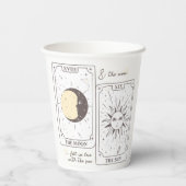 Tarot Kaarten | VRIJGEZELLENFEEST | Bruiloft | Lie Papieren Bekers (Achterkant)