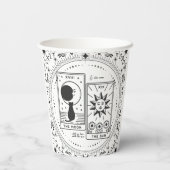 Tarot Kaarten | VRIJGEZELLENFEEST | Bruiloft | Lie Papieren Bekers (Achterkant)