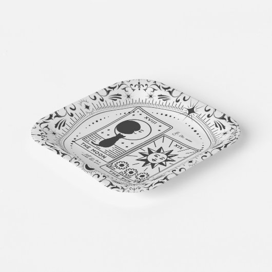 Tarot Kaarten | VRIJGEZELLENFEEST | Bruiloft | Lie Papieren Bordje (Gebogen)