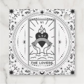 Tarot Kaarten | VRIJGEZELLENFEEST | Bruiloft | Mod Bedankjes Labels (Achterkant)